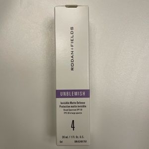 NIB!! Rodan & Fields Unblemish Step 4 SPF Lotion